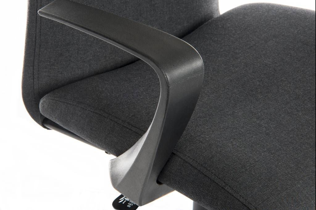 Fabric Home Office Chair - Black or Grey Option - WORK